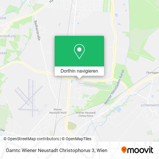 Öamtc Wiener Neustadt Christophorus 3 Karte