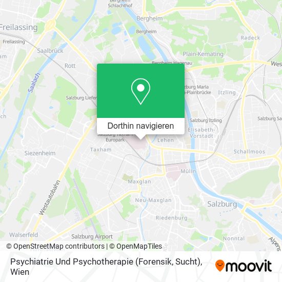 Psychiatrie Und Psychotherapie (Forensik, Sucht) Karte