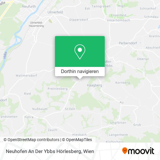 Neuhofen An Der Ybbs Hörlesberg Karte