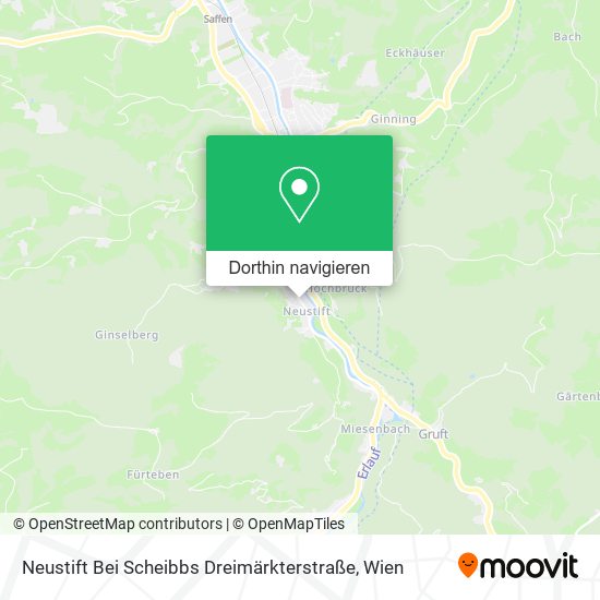 Neustift Bei Scheibbs Dreimärkterstraße Karte