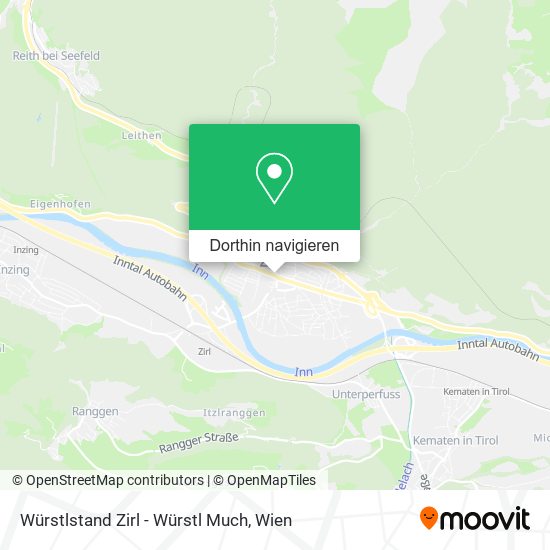 Würstlstand Zirl - Würstl Much Karte