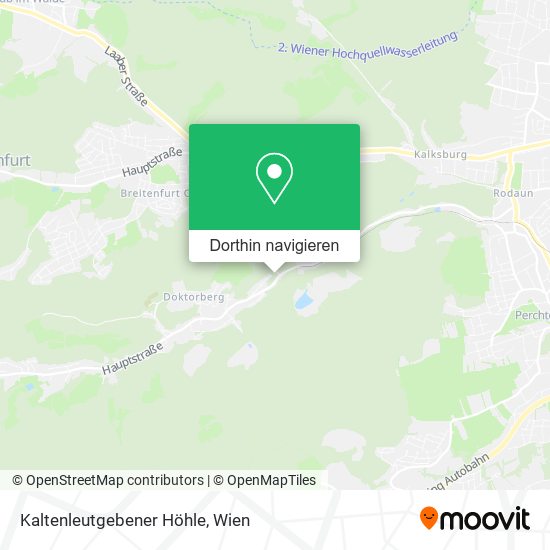 Kaltenleutgebener Höhle Karte