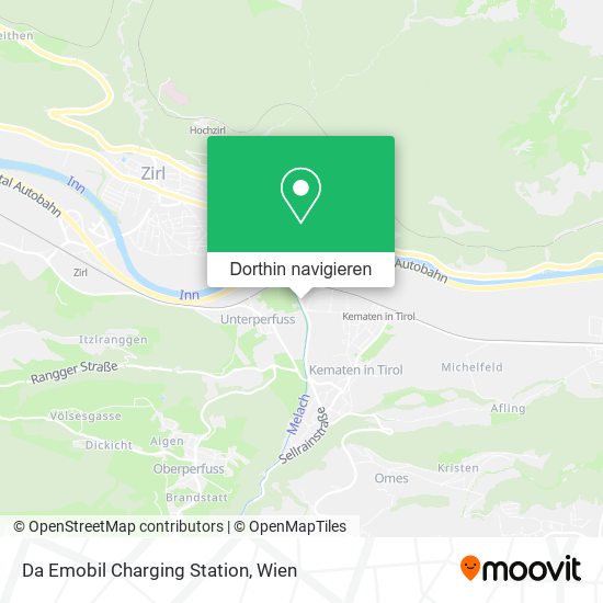 Da Emobil Charging Station Karte