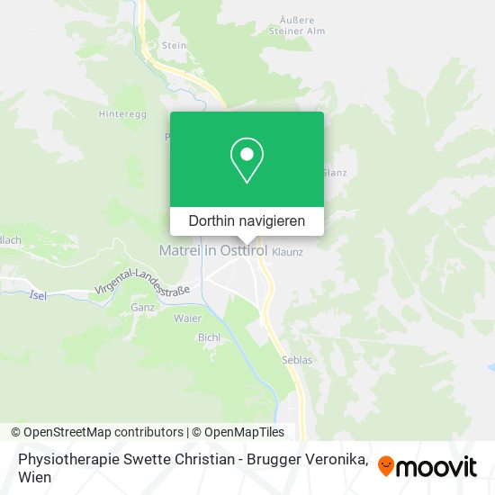 Physiotherapie Swette Christian - Brugger Veronika Karte