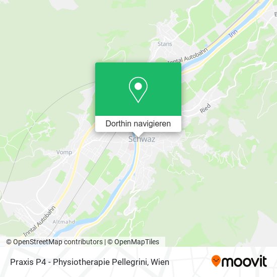 Praxis P4 - Physiotherapie Pellegrini Karte