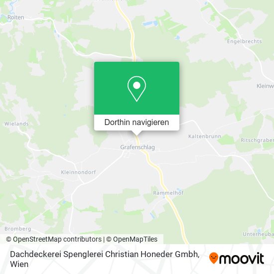 Dachdeckerei Spenglerei Christian Honeder Gmbh Karte