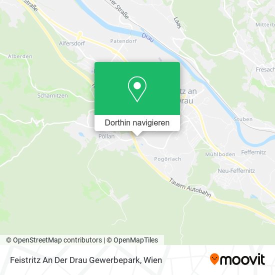 Feistritz An Der Drau Gewerbepark Karte