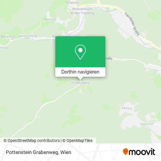 Pottenstein Grabenweg Karte