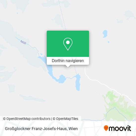 Großglockner Franz-Josefs-Haus Karte