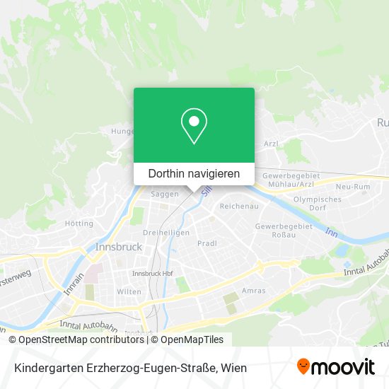 Kindergarten Erzherzog-Eugen-Straße Karte