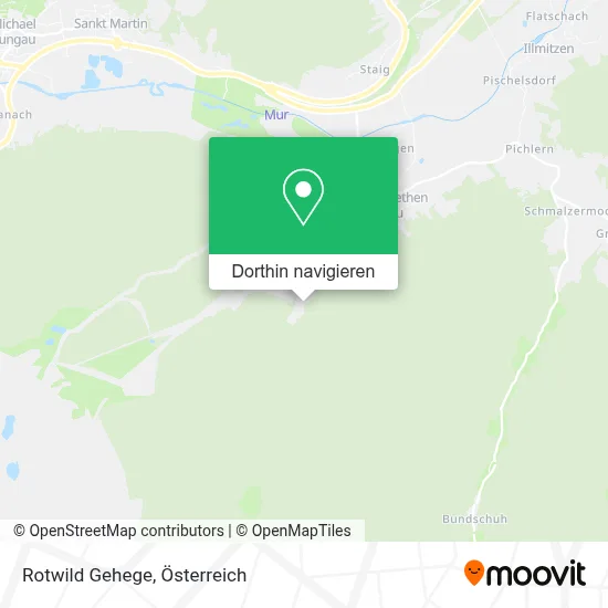 Rotwild Gehege Karte