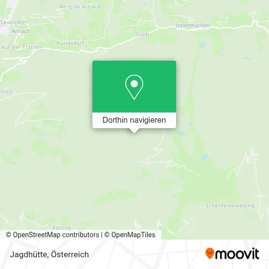 Jagdhütte Karte