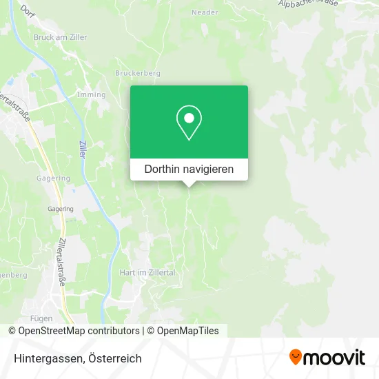 Hintergassen Karte