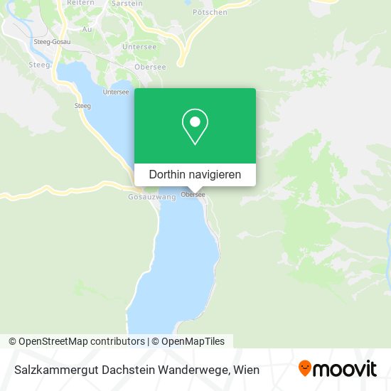 Salzkammergut Dachstein Wanderwege Karte