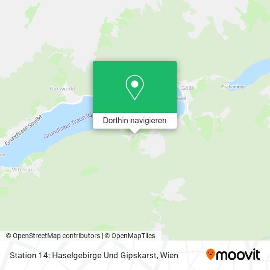 Station 14: Haselgebirge Und Gipskarst Karte