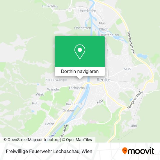 Freiwillige Feuerwehr Lechaschau Karte