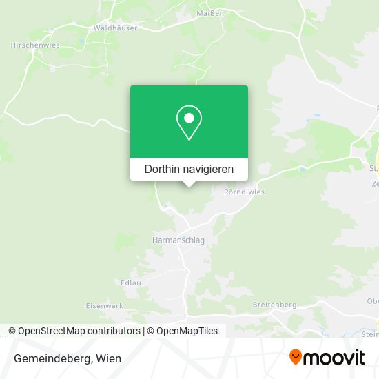 Gemeindeberg Karte