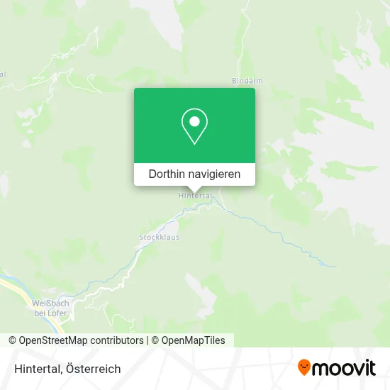 Hintertal Karte