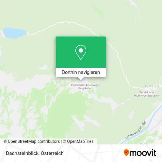 Dachsteinblick Karte