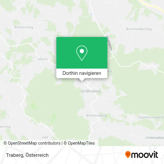 Traberg Karte