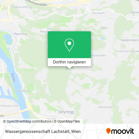 Wassergenossenschaft Lachstatt Karte