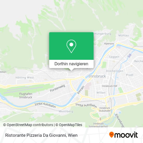 Ristorante Pizzeria Da Giovanni Karte