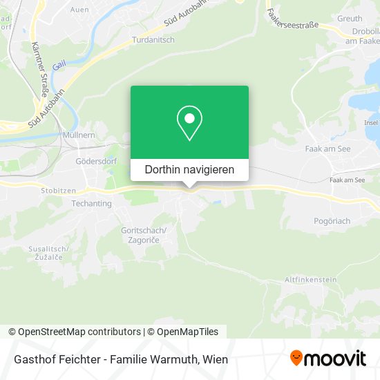 Gasthof Feichter - Familie Warmuth Karte
