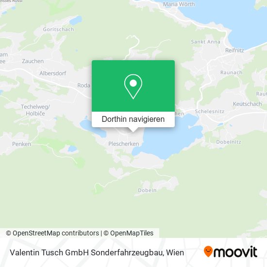 Valentin Tusch GmbH Sonderfahrzeugbau Karte