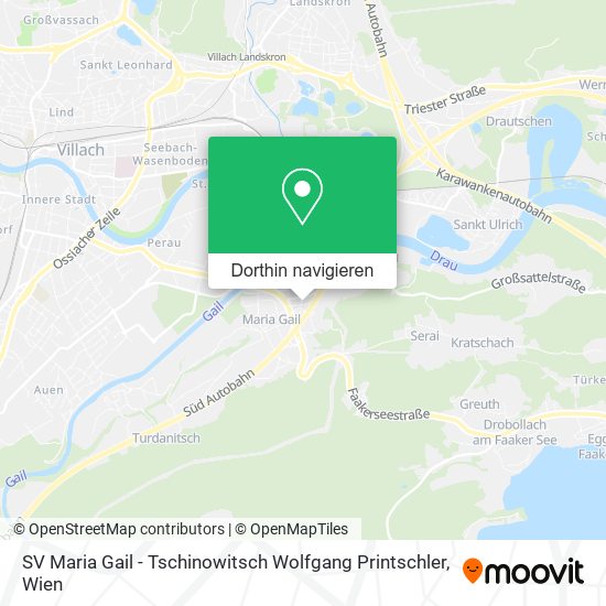 SV Maria Gail - Tschinowitsch Wolfgang Printschler Karte