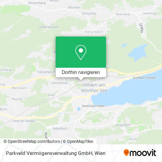 Parkveld Vermögensverwaltung GmbH Karte