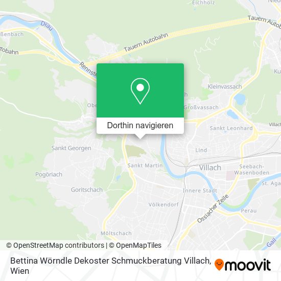 Bettina Wörndle Dekoster Schmuckberatung Villach Karte