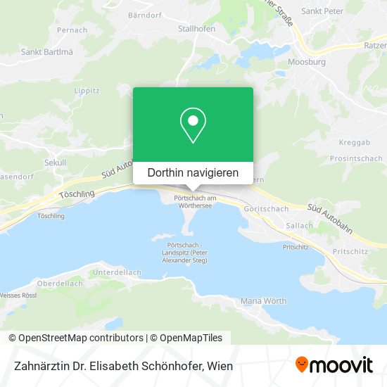 Zahnärztin Dr. Elisabeth Schönhofer Karte