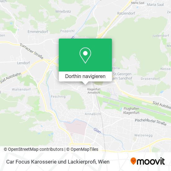Car Focus Karosserie und Lackierprofi Karte