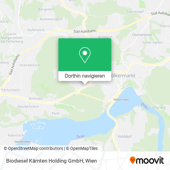 Biodiesel Kärnten Holding GmbH Karte
