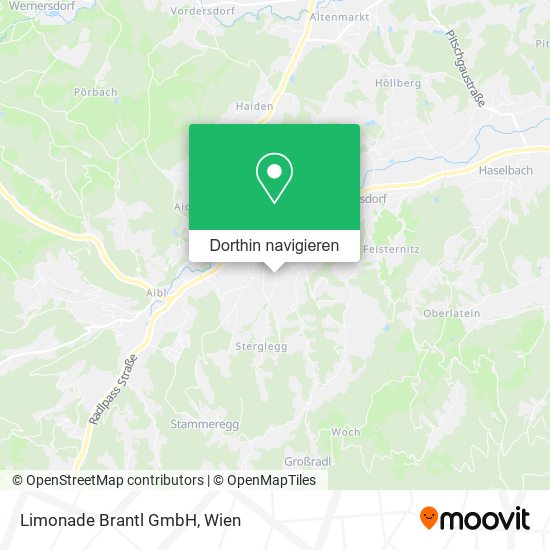 Limonade Brantl GmbH Karte