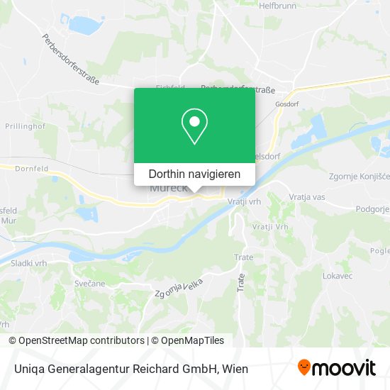 Uniqa Generalagentur Reichard GmbH Karte