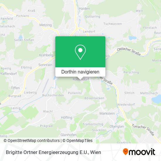 Brigitte Ortner Energieerzeugung E.U. Karte