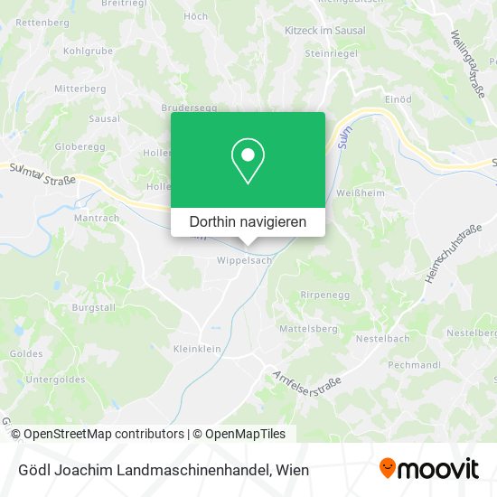 Gödl Joachim Landmaschinenhandel Karte