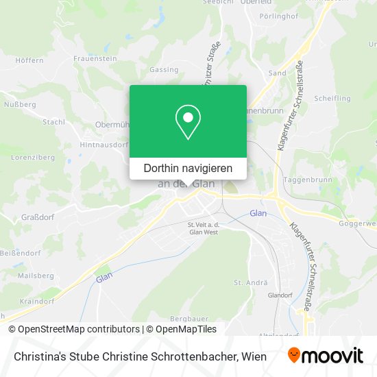 Christina's Stube Christine Schrottenbacher Karte