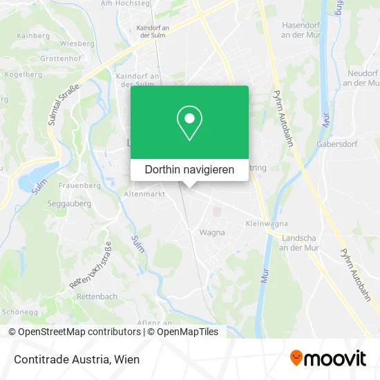 Contitrade Austria Karte