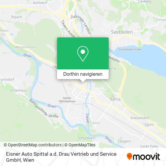 Eisner Auto Spittal a.d. Drau Vertrieb und Service GmbH Karte