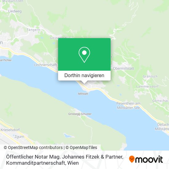 Öffentlicher Notar Mag. Johannes Fitzek & Partner, Kommanditpartnerschaft Karte
