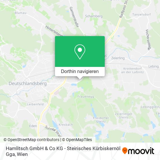 Hamlitsch GmbH & Co KG - Steirisches Kürbiskernöl Gga Karte