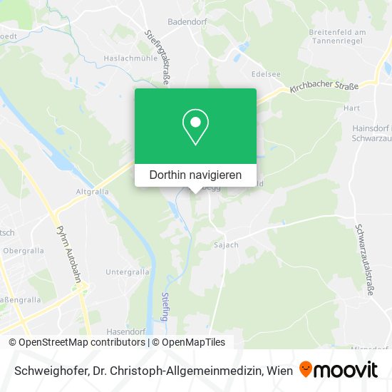 Schweighofer, Dr. Christoph-Allgemeinmedizin Karte
