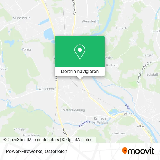 Power-Fireworks Karte