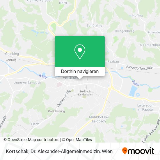 Kortschak, Dr. Alexander-Allgemeinmedizin Karte