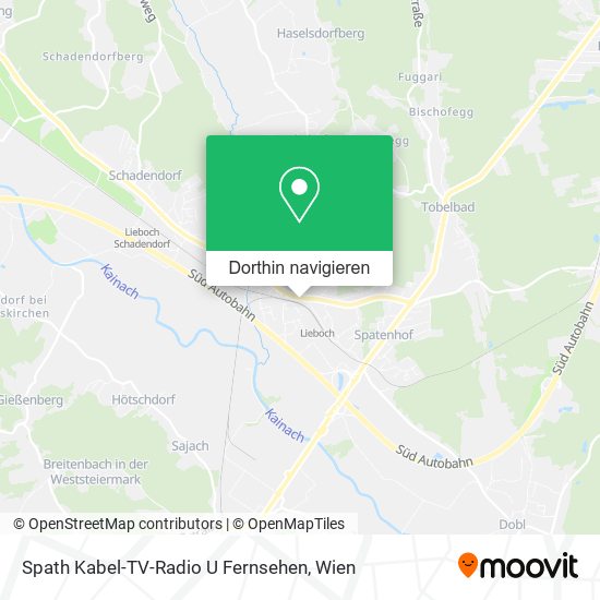 Spath Kabel-TV-Radio U Fernsehen Karte