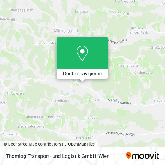 Thomlog Transport- und Logistik GmbH Karte