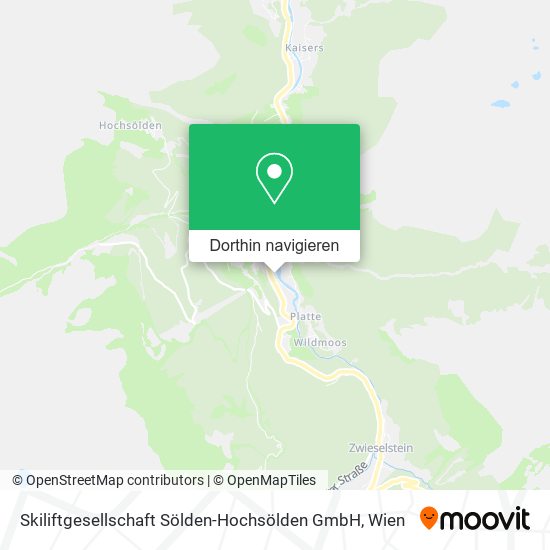 Skiliftgesellschaft Sölden-Hochsölden GmbH Karte