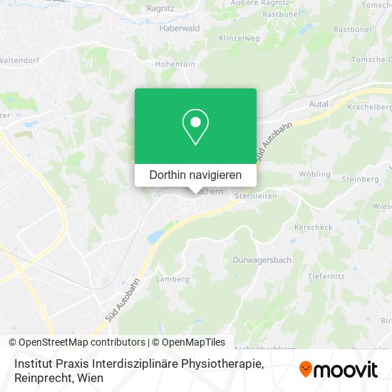 Institut Praxis Interdisziplinäre Physiotherapie, Reinprecht Karte
